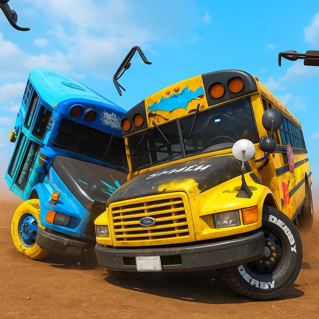 School Bus Demolition Derby School Bus Demolition Derby