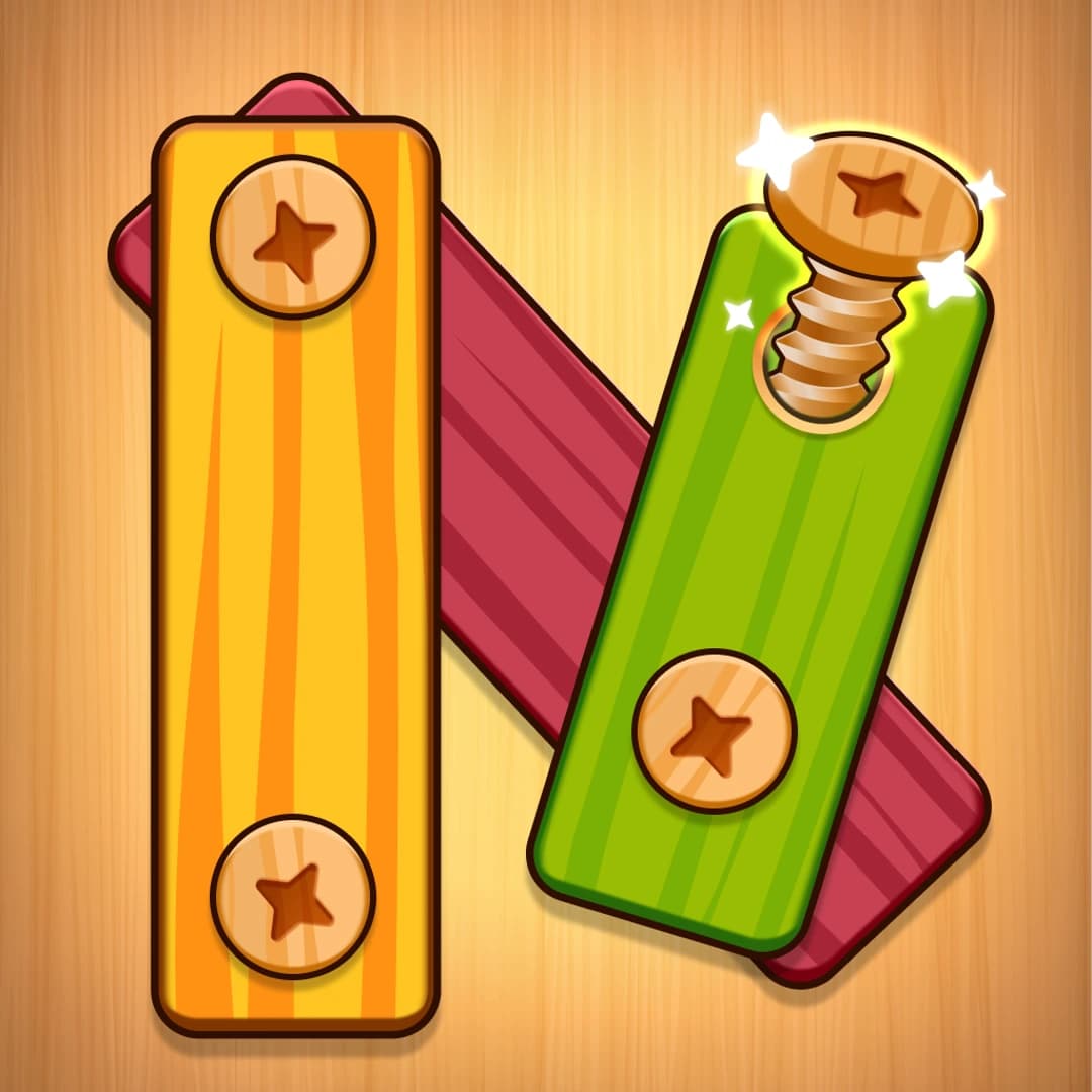 Nuts and Bolts Screwing Puzzle Nuts and Bolts Screwing Puzzle