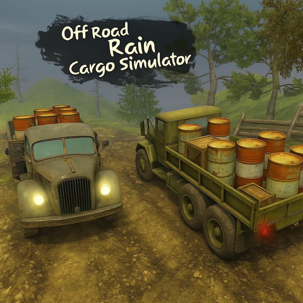 Off-Road Rain Cargo Simulator Off-Road Rain Cargo Simulator